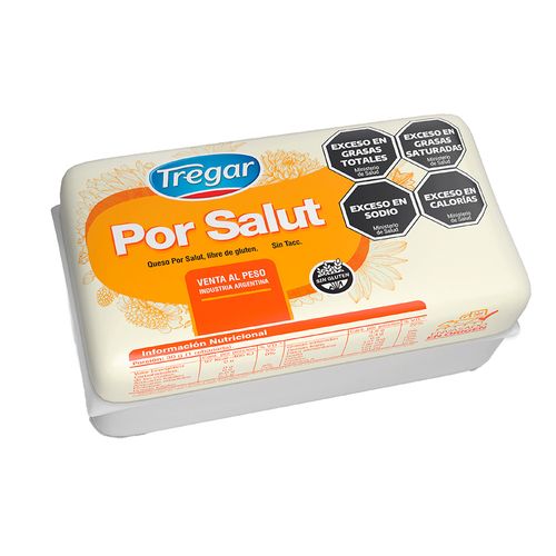 Queso Por Salut Tregar Fraccionado  Paquete 1 Kg