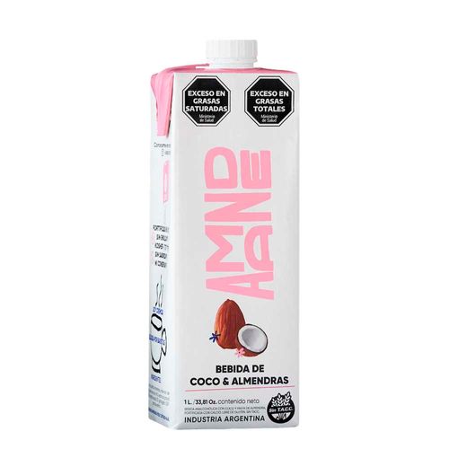 Bebida Vegetal A Base De Coco Y Almendras 1 L Amande