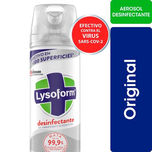 Desinfectante Ambiente Lysoform Original Aerosol 285ml