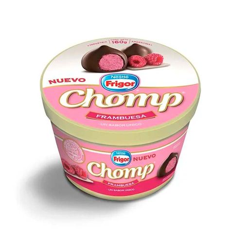 Helado Chomp  Frambuesa X180g