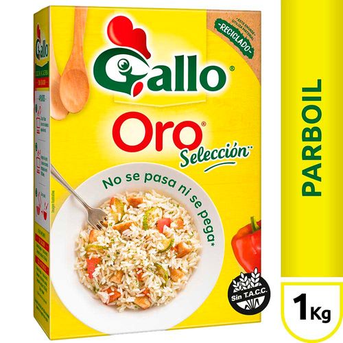 Arroz Gallo Oro Selec Paraboil X1kg