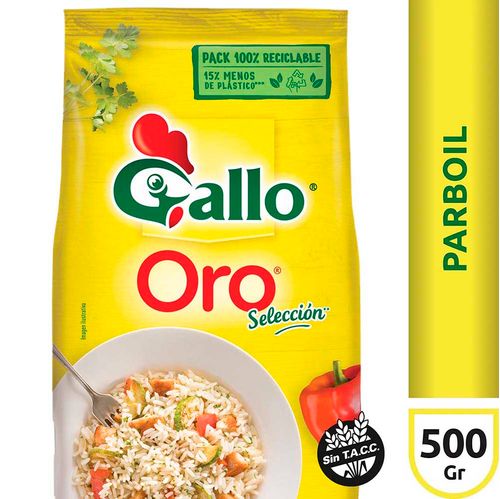 Arroz Gallo Parboil Selec X 500 Gr Gallo