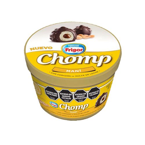 Bocaditos Helados Maní 180 Gr Chomp