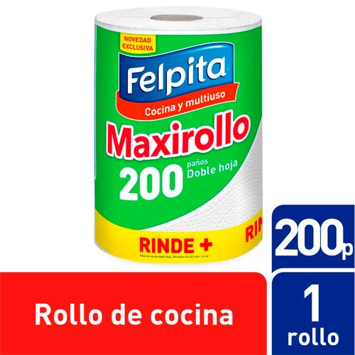 Rollo Cocina Felpita Dh Blanco 1x200