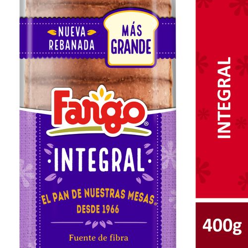 Pan Integral X 400 Gr Fargo