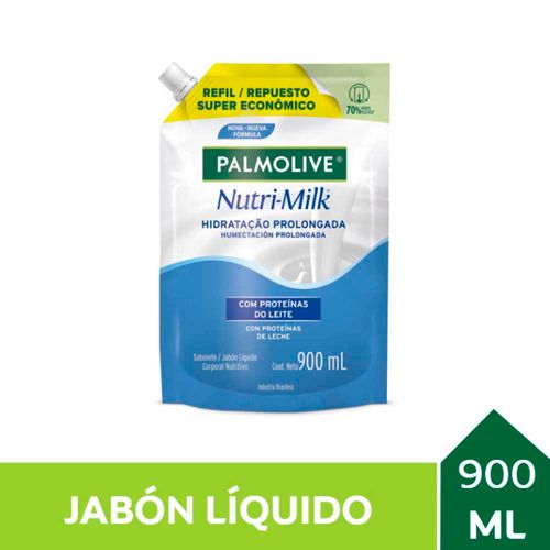 Jabon Liquido Palmolive Nutrimilk Doypack 900m