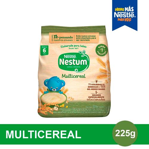 Cereal Multicereal Nestum 225 Gr