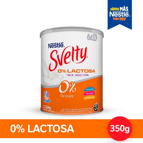 Leche En Polvo Svelty® 0% Lactosa 350 Gr