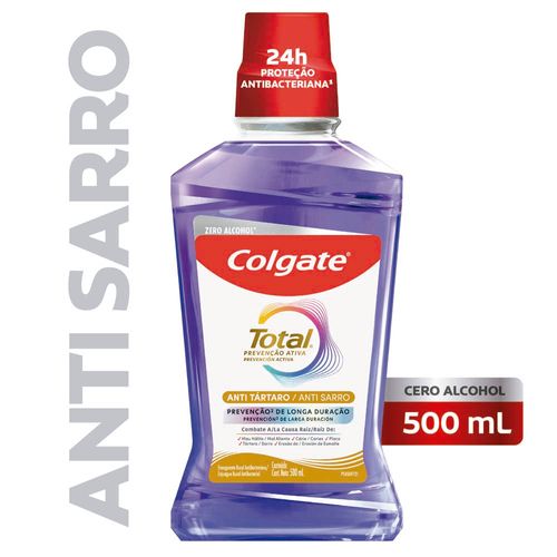 Enjuague Bucal Total Antisarro 500 Ml Colgate