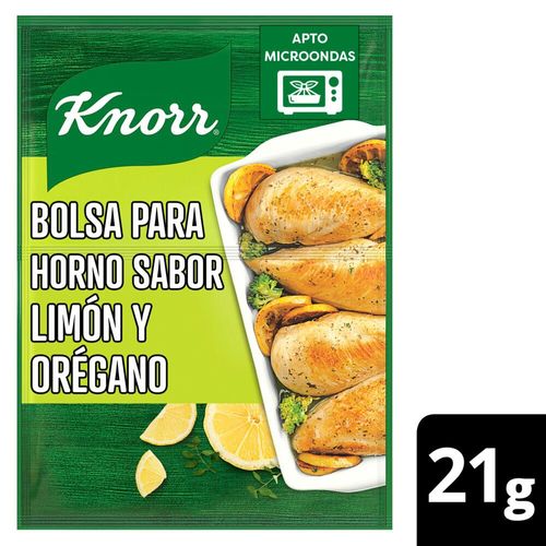 Condimento Knorr Sabor Al Horno Limón Y Orégano 21 Gr