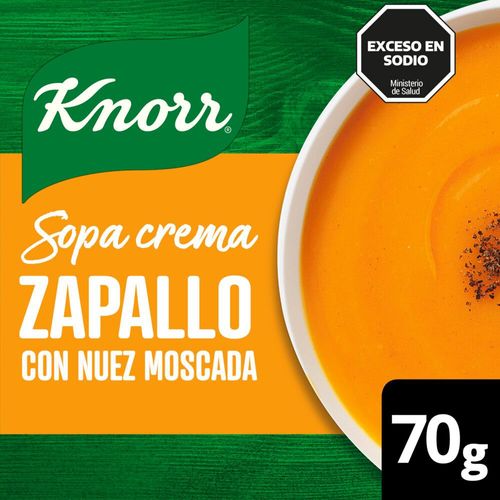 Sopa Knorr Crema Zapallo Con Nuez Moscada 70 Gr