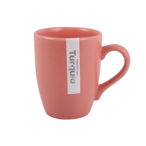 Mug-pocillo Ceramica Rosa Kreax1