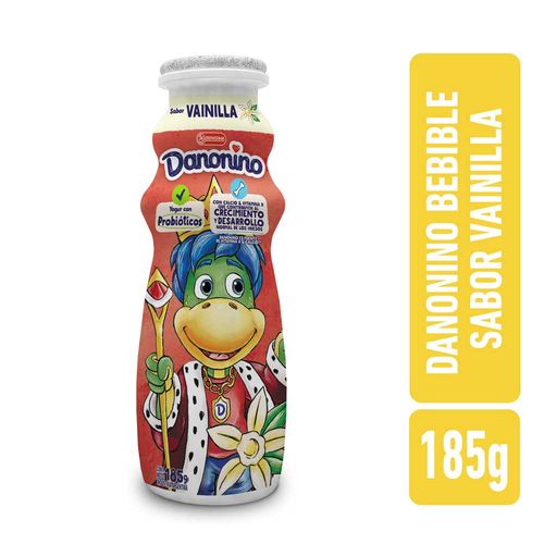 Yogur Bebible Sabor Vainilla 185 Gr Danonino