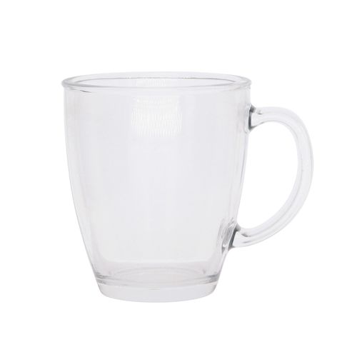 Jarro Mug Vidrio 350 Ml Transparente - Krea