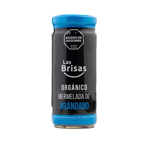Mermelada Orgánica De Arándano 260 Gr Las Brisas