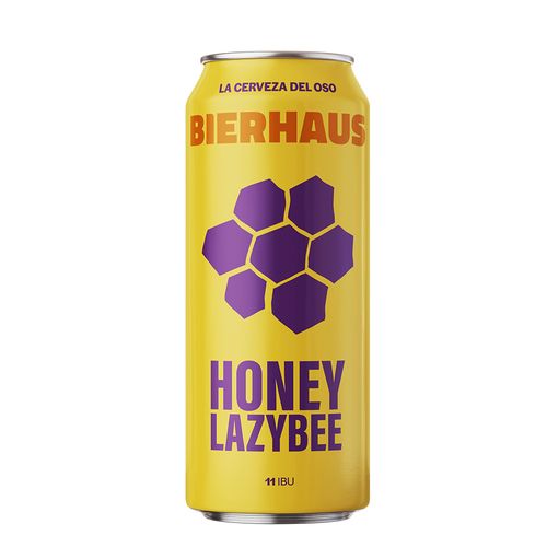 Cerveza Bierhaus Honey 473 Ml