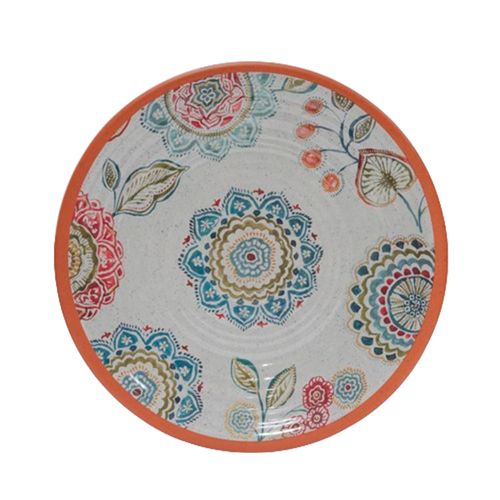 Plato Xl Mandala Flores Krea