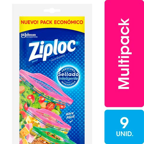 Ziploc Bolsa Multipack 9un