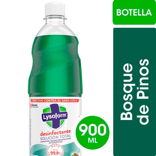 Desinfectante Líquido Bosque Pinos Botella 900 Ml Lysoform