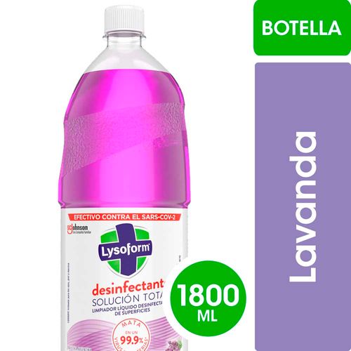 Desinfectante Liquido Lavanda Botella 1,8 L Lysoform