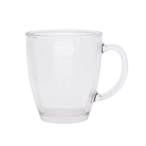 Jarro Mug Vidrio 350 Ml Transparente Krea