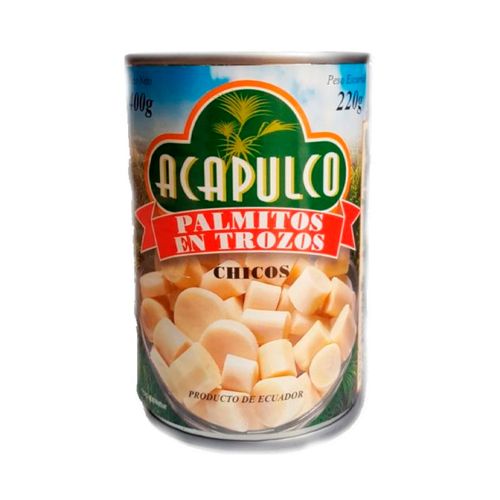 Palmitos Trozado 420 Gr Acapulco