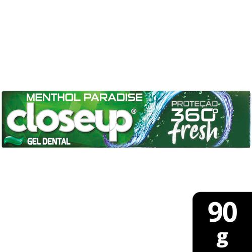 Pasta Dental En Gel Menthol Paradise X 90 G Close Up