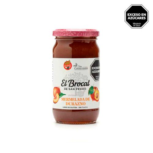 Mermelada De Durazno 420 Gr El Brocal