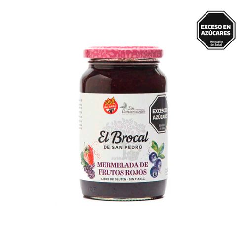 Mermelada De Frutos Rojos 420 Gr El Brocal