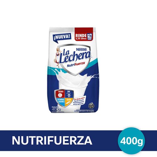 Leche En Polvo La Lechera Paq400g