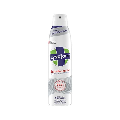 Desinfectante Ultraliviano Aerosol Original 315 Ml Lysoform