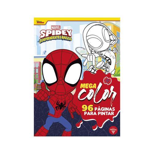 Libro Spidey-mega Color Vertice
