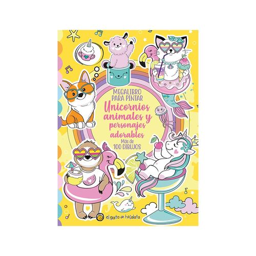 Libro Megalibro-personajes Adorables Guadal