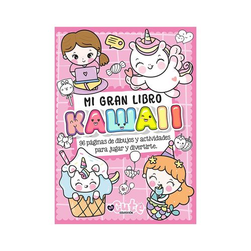Libro Mi Gran Libro Kawaii-nuevo Guadal