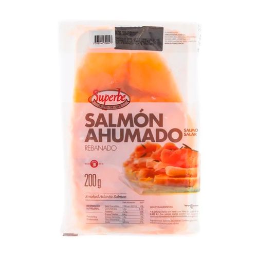 Salmón Ahumado Fresco 200 Gr