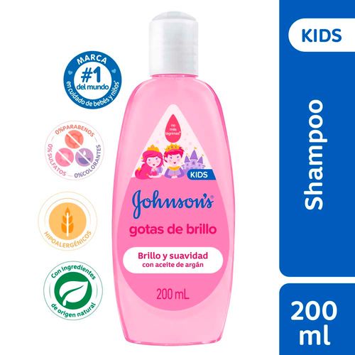 Shampoo Baby Gotas De Brillo 200 Ml Johnson's