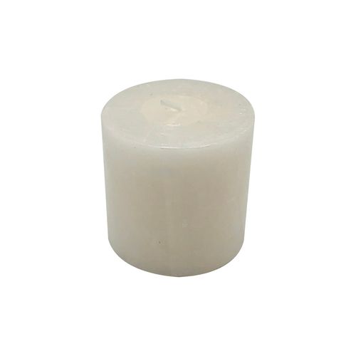 Vela Pilar 5,5 cm Blanco Krea