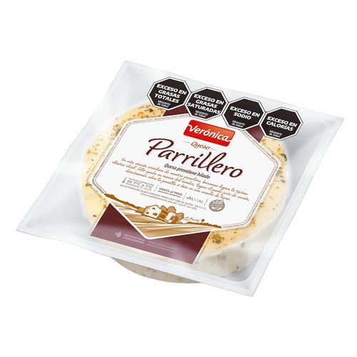 Queso Parrillero Veronica Trozado Paquete 1 Kg.