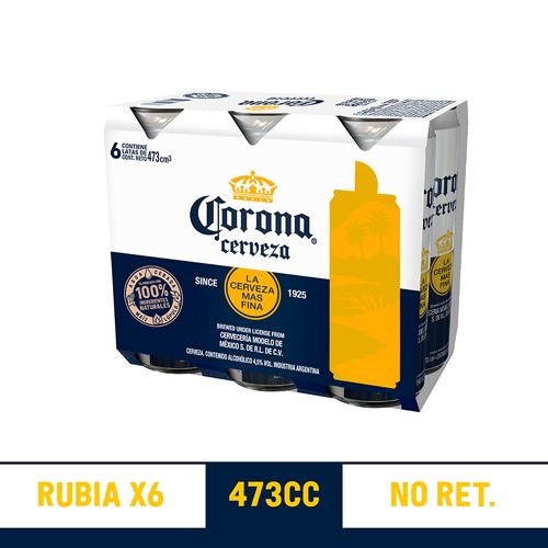 Cerveza 473 Cc Corona