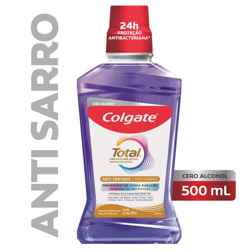 Enjuague Bucal Total Antisarro 500 Ml Colgate