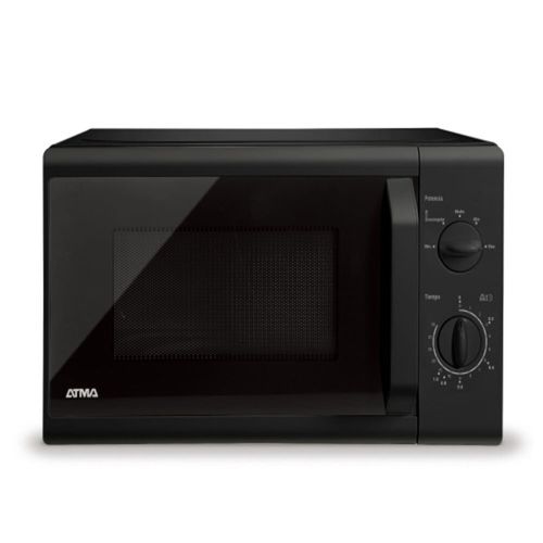 Microondas Rotativo Negro 20 L Atma