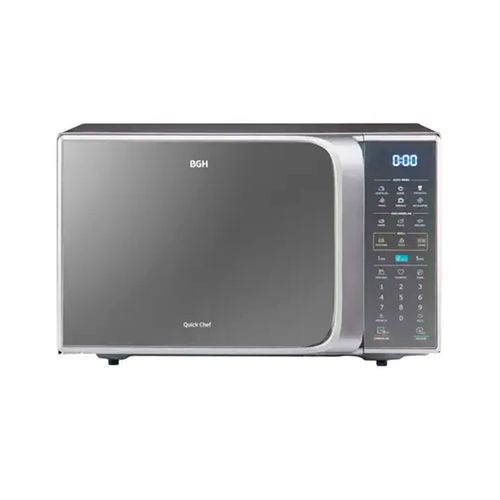 Microondas Digital Eco Silver C/grill 23 L Bgh