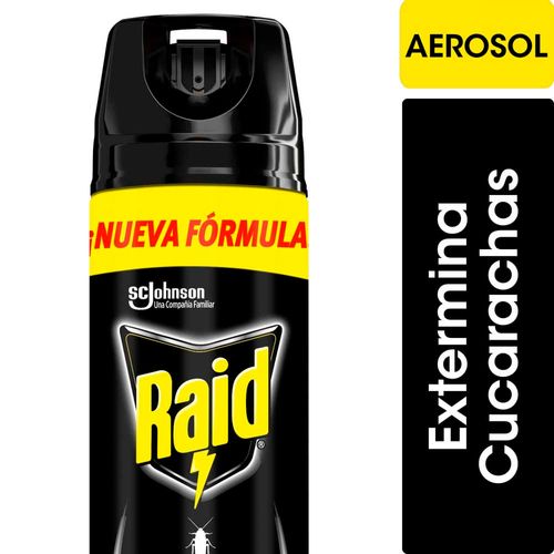 Insecticida Exterminador Cucarachas Aerosol 360 Cc Raid
