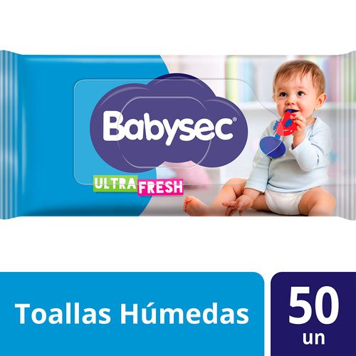 Toallas Húmedas Ultrafresh 50 Un Babysec