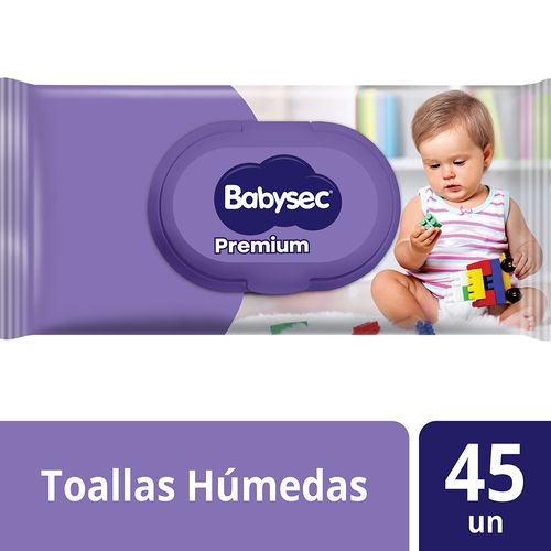 Toallas Húmedas Premium 45 Un Babysec