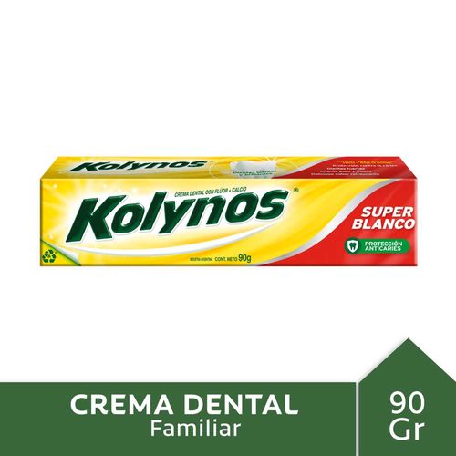 Crema Dental Kolynos White Protection 90g