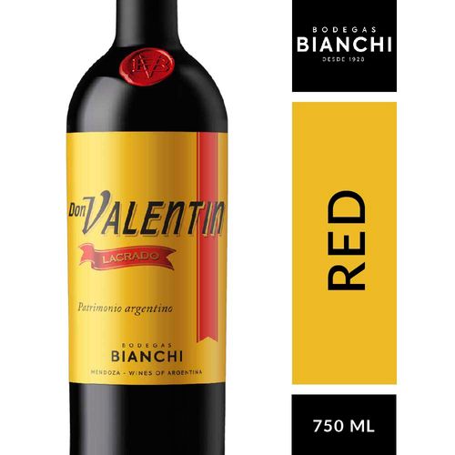 Vino Don Valentin Lacrado Tinto Clásico 750cc