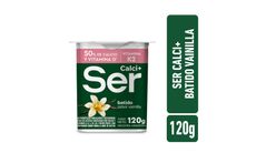 Yogur Batido Sabor Vainilla 120 Grs Calci+ Ser