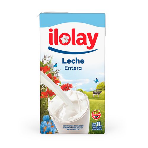 Leche  Entera Ilolay U.a.t. Brik  1 Lt