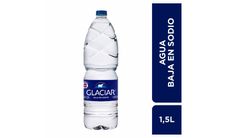 Agua Mineral Glaciar Sin Gas Bajo Sodio 1.5 L